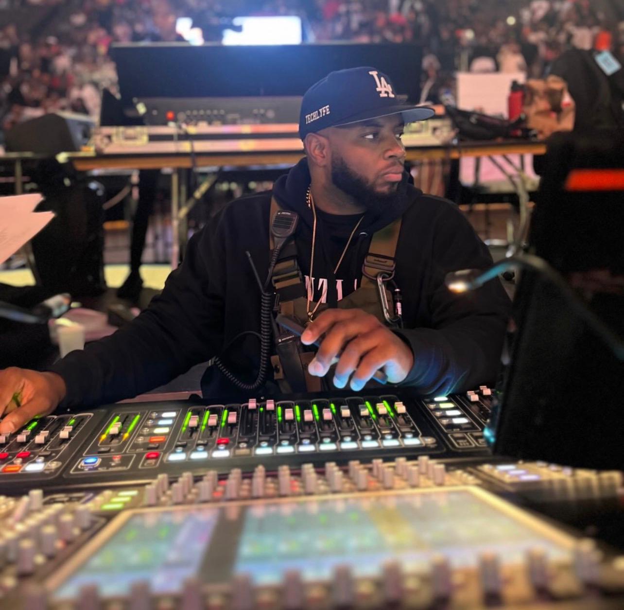 Live production in action